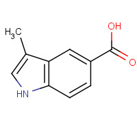 588688-44-2 3-Methyl-1H-indole-5-carboxylic acid chemical structure
