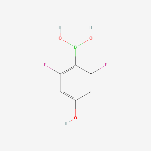 957065-87-1 2,6-Difluoro-4-hydroxyphenylboronic acid chemical structure