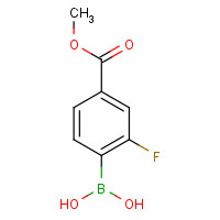 603122-84-5 2-Fluoro-4-methoxycarbonylphenylboronic acid chemical structure