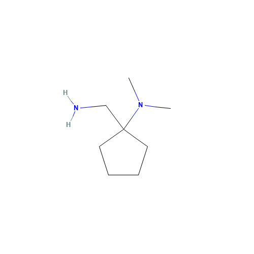 164642-21-1 N-[1-(Aminomethyl)cyclopentyl]-N,N-dimethylamine chemical structure