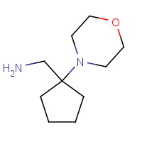 444666-61-9 (1-Morpholin-4-ylcyclopentyl)methylamine chemical structure