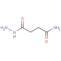 130673-36-8 4-Hydrazino-4-oxobutanamide chemical structure
