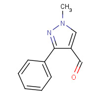 304477-40-5 1-Methyl-3-phenyl-1H-pyrazole-4-carbaldehyde chemical structure