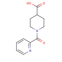 67691-62-7 1-(Pyridin-2-ylcarbonyl)piperidine-4-carboxylic acid chemical structure