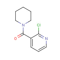 56149-33-8 2-Chloro-3-(piperidin-1-ylcarbonyl)pyridine chemical structure