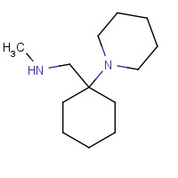 41805-50-9 N-Methyl-N-[(1-piperidin-1-ylcyclohexyl)methyl]-amine chemical structure