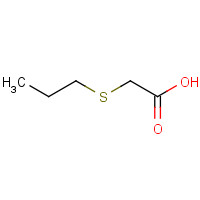 20600-60-6 (Propylthio)acetic acid chemical structure