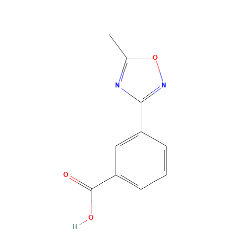 264264-32-6 3-(5-Methyl-1,2,4-oxadiazol-3-yl)benzoic acid chemical structure