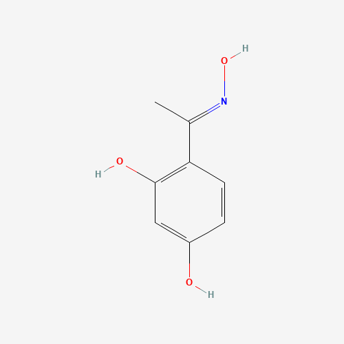 6134-79-8 (1E)-1-(2,4-Dihydroxyphenyl)ethanone oxime chemical structure