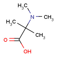 6458-06-6 2-(Dimethylamino)-2-methylpropanoic acid chemical structure