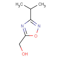915925-45-0 (3-Isopropyl-1,2,4-oxadiazol-5-yl)methanol chemical structure