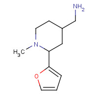 725211-89-2 [1-(2-Furylmethyl)piperidin-4-yl]methylamine chemical structure