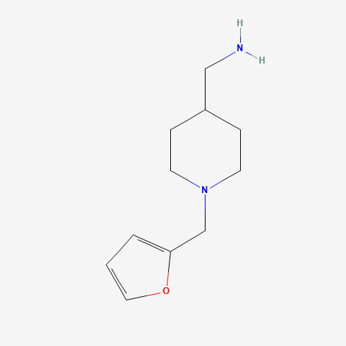 725211-89-2 [1-(2-Furylmethyl)piperidin-4-yl]methylamine chemical structure