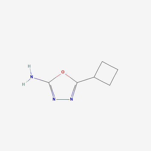 89464-84-6 5-Cyclobutyl-1,3,4-oxadiazol-2-amine chemical structure