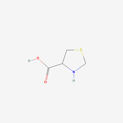 444-27-9 1,3-Thiazolidine-4-carboxylic acid chemical structure