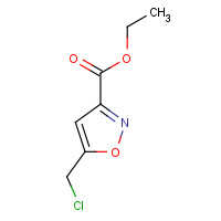 3209-40-3 Ethyl 5-(chloromethyl)isoxazole-3-carboxylate chemical structure