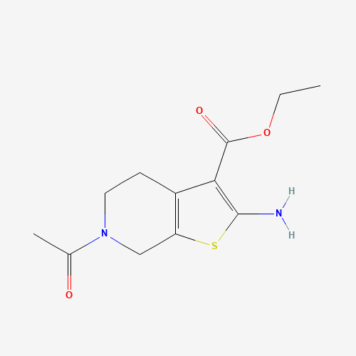 24237-43-2 Ethyl 6-acetyl-2-amino-4,5,6,7-tetrahydrothieno-[2,3-c]pyridine-3-carboxylate chemical structure