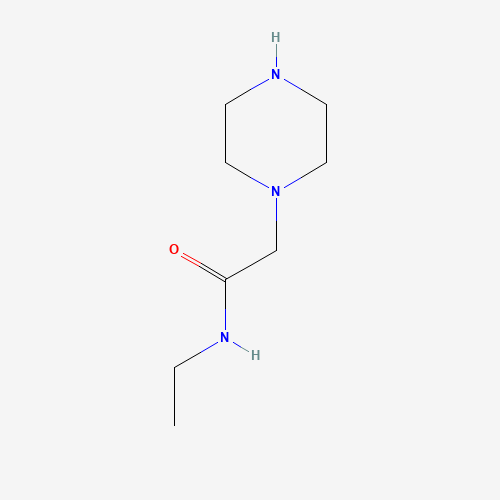 40004-11-3 N-Ethyl-2-piperazin-1-ylacetamide chemical structure