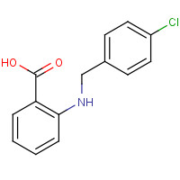 14345-04-1 2-[(4-Chlorobenzyl)amino]benzenecarboxylic acid chemical structure