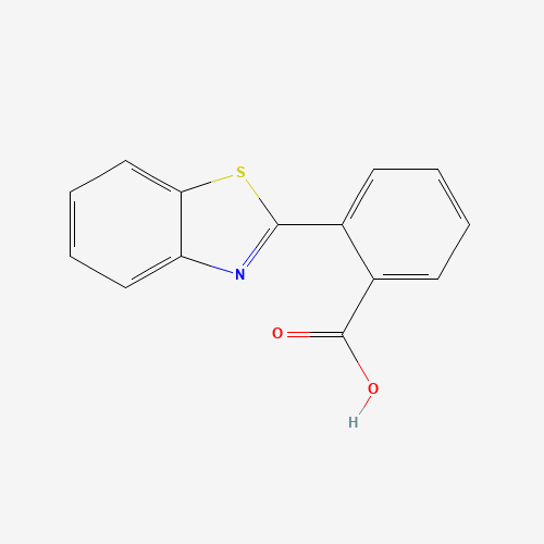 6340-29-0 2-(1,3-Benzothiazol-2-yl)benzoic acid chemical structure