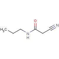 52493-35-3 2-Cyano-N-propylacetamide chemical structure