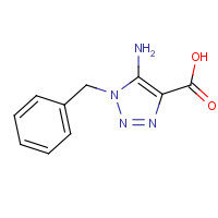 25784-56-9 5-Amino-1-benzyl-1H-1,2,3-triazole-4-carboxylic acid chemical structure