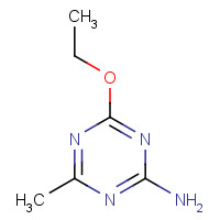 3882-66-4 4-Ethoxy-6-methyl-1,3,5-triazin-2-amine chemical structure