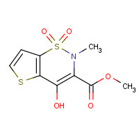 868393-66-2 Methyl 4-hydroxy-2-methyl-2H-thieno[2,3-e][1,2]-thiazine-3-carboxylate 1,1-dioxide chemical structure