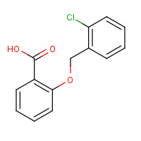 52803-70-0 2-[(2-Chlorobenzyl)oxy]benzoic acid chemical structure