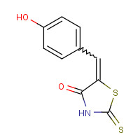 81154-13-4 (5E)-5-(4-Hydroxybenzylidene)-2-mercapto-1,3-thiazol-4(5H)-one chemical structure