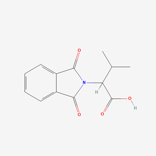 5115-65-1 2-(1,3-Dioxo-1,3-dihydro-2H-isoindol-2-yl)-3-methylbutanoic acid chemical structure