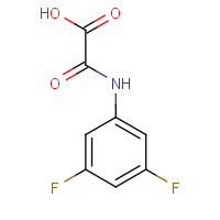 1122-09-4 [(3,5-Difluorophenyl)amino](oxo)acetic acid chemical structure