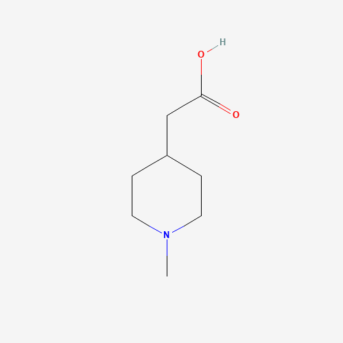 87647-06-1 (1-Methylpiperidin-4-yl)acetic acid chemical structure