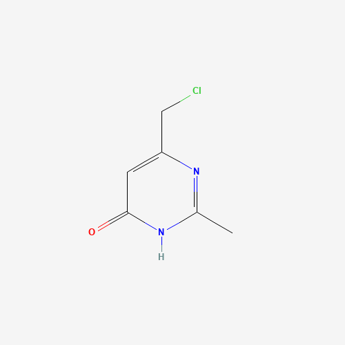 35252-96-1 6-(Chloromethyl)-2-methylpyrimidin-4-ol chemical structure