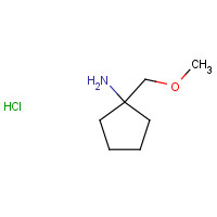 944146-30-9 [1-(Methoxymethyl)cyclopentyl]amine hydrochloride chemical structure