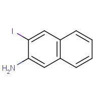 116632-14-5 2-Amino-3-iodonaphthalene chemical structure