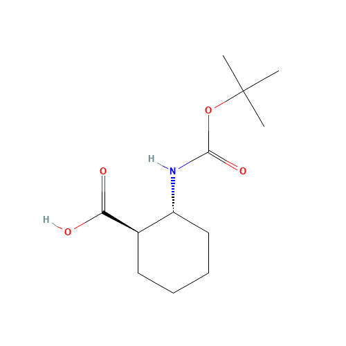 233661-54-6 Boc-(±)-trans-2-aminocyclohexane-1-carboxylic acid chemical structure