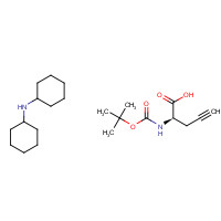 63039-47-4 Boc-D-propargylglycine . DCHA chemical structure