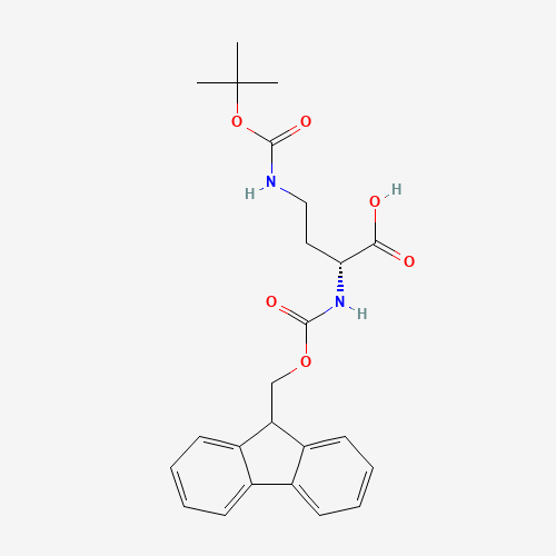 114360-56-4 Fmoc-(N-gamma-Boc)-D-alpha,gamma-diaminobutyric acid chemical structure