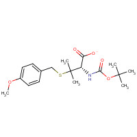 106306-57-4 Boc-D-Pen(pMeOBzl)-OH chemical structure