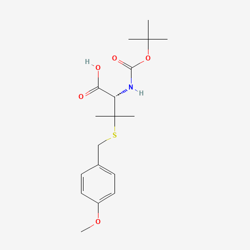 106306-57-4 Boc-D-Pen(pMeOBzl)-OH chemical structure