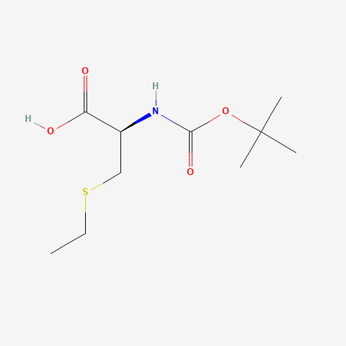 16947-82-3 Boc-S-ethyl-L-cysteine chemical structure