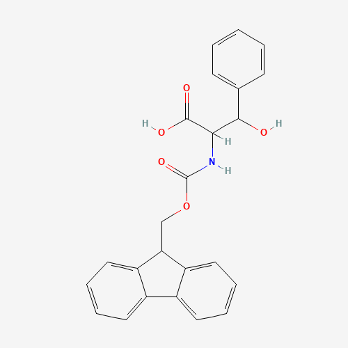 487060-72-0 (2R, 3S)/(2S, 3R)-Racemic Fmoc-beta-hydroxyphenylalanine chemical structure