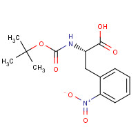 185146-84-3 Boc-2-nitro-L-phenylalanine chemical structure