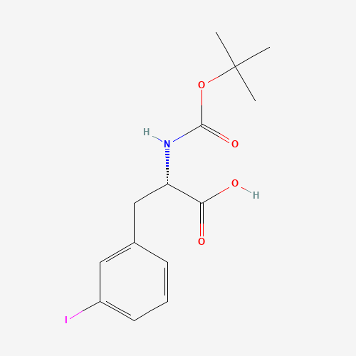273221-75-3 Boc-3-iodo-L-phenylalanine chemical structure