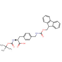 170157-61-6 Boc-4-(Fmoc-aminomethyl)-L-phenylalanine chemical structure