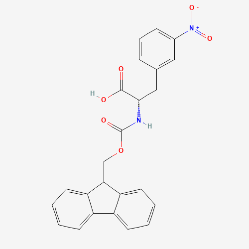 206060-42-6 Fmoc-3-nitro-L-phenylalanine chemical structure