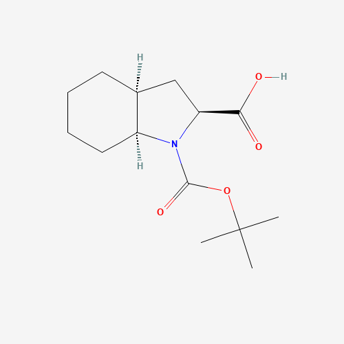 109523-13-9 Boc-(2S,3aS,7aS)-Octahydro-1H-indole-2-carboxylic acid chemical structure