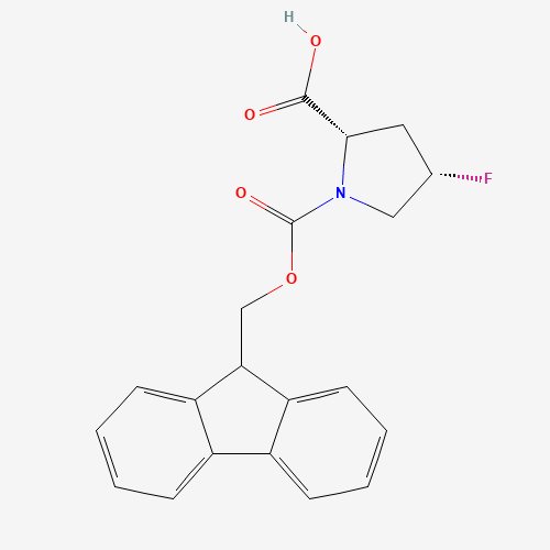 203866-19-7 Fmoc-cis-4-Fluoro-L-proline chemical structure