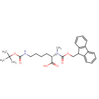 197632-76-1 Fmoc-Nalpha-methyl-Ne-t-Boc-L-lysine chemical structure